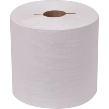 Renown Controlled Hardwound Paper Towels, 7.5" Width, Natural White, 800 ft/Roll, 6 Rolls/Case