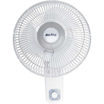 Image for Air King Wall Mount Oscillating Personal Fan, 12", 3-Speed from HD Supply