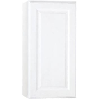 Image for Hampton Bay 15 X 30 X 12" Satin White Raised Panel Wall Kitchen Cabinet from HD Supply