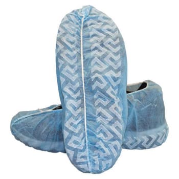 Image for The Safety Zone Polypropylene Shoe Cover With Tread, Blue, Xl, Case Of 300 from HD Supply