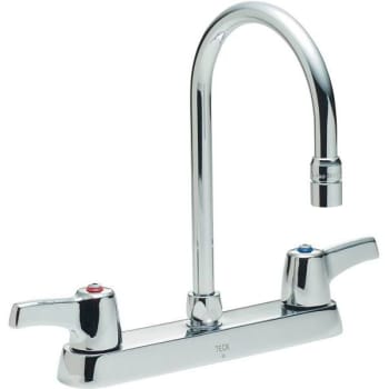 Image for Delta 2-Handle Standard Kitchen Faucet In Chrome from HD Supply