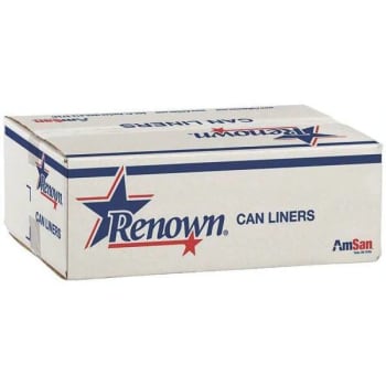Image for Renown 25 Gal In Natural Can Liner 30 In X 37 In 13 Mic Case Of 500 from HD Supply
