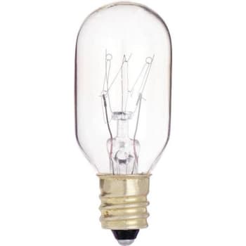 Image for Satco 25-Watt T8 Candelabra Base Incandescent Exit Light Bulb Package Of 10 from HD Supply