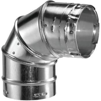 Image for Duravent 3 In X 7.3 In 90-Degree Type B Gas Vent Elbow For Chimney Pipe from HD Supply