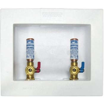 Image for Water-Tite 1/2 In Pex Econo Center Drain Washing Machine Outlet Box from HD Supply