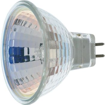 Image for Satco 50w Mr16 Miniature 2 Pin Round Base Flood Halogen Light Bulb, Warm White from HD Supply