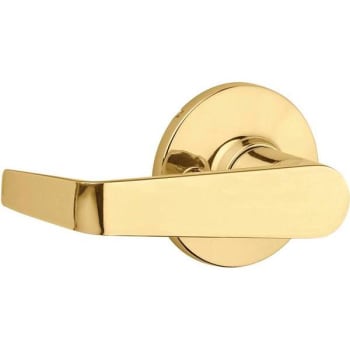 Image for Kwikset Carson Polished Brass Hall/closet Ul Door Lever from HD Supply