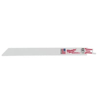 Image for Milwaukee 9 In 18 Tpi Metal Cutting Sawzall Reciprocating Saw Blade Package Of 5 from HD Supply