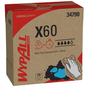 Image for WypAll X60 Generalclean Pop-Up Wipers, 10 Boxes-Case from HD Supply