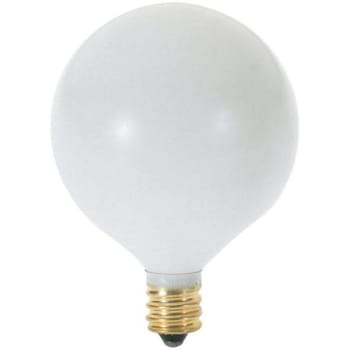 Satco 40w G16.5 Candelabra Base Incandescent Decorative Light Bulb Package Of 25
