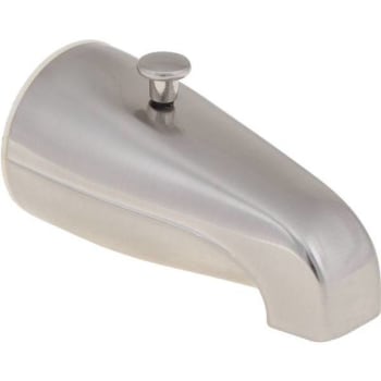 Image for Proplus Bathtub Spout With Top Diverter, Brushed Nickel, 3/4 In Ips from HD Supply