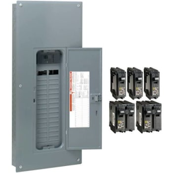 Image for Square D Homeline 200a 30-Space 60-Circuit Indoor Main Breaker Qwik-Grip Plug-On from HD Supply
