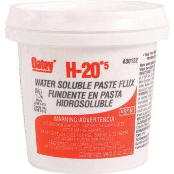 Image for Oatey H-20 8 Oz Lead-Free Water Soluble Solder Flux Paste from HD Supply
