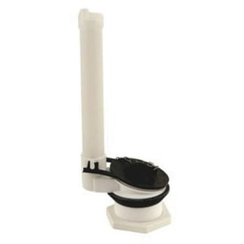 Proplus 12 In Plastic Flush Valve With Toilet Tank Flapper