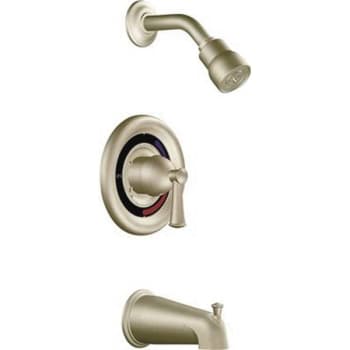 Image for Cleveland Faucet Group Capstone 1-Handle Wallmount Tub Shower Trim Kit In Chrome from HD Supply