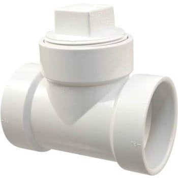Image for Nibco 4 In X 4 In X 4 In Pvc Dwv Hub X Hub X Fpt Cleanout Plug Tee from HD Supply