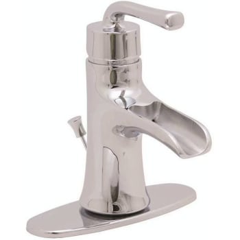 Image for Premier Sanibel Single Hole 1-Handle Waterfall-Style Bathroom Faucet With Pop-Up from HD Supply