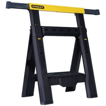 Stanley 32 In 2-Way Adjustable Folding Sawhorse Package Of 2