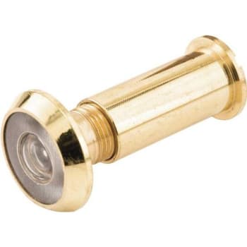 Image for 9/16 In. Dia. 190-Degree Door Viewer (Brass) (2-Pack) from HD Supply
