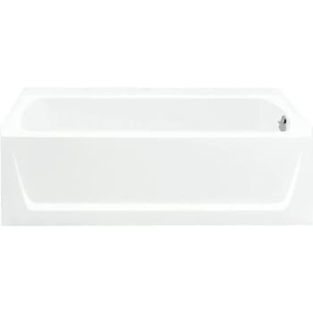Image for Sterling Ensemble 5 Ft Right Drain Rectangular Alcove Bathtub In White from HD Supply