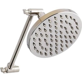 Image for Premier 1-Spray 6 In Single Wall Mount Fixed Rain Showerhead In Polished Nickel from HD Supply