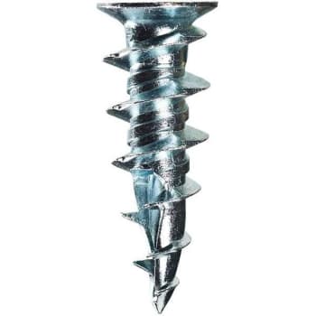 Image for Walldriller #8l Zinc Anchors With Screws Package Of 100 from HD Supply