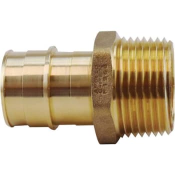 Image for Apollo 1 In Brass Pex-A Expansion Barb X 1 In Mnpt Male Adapter from HD Supply