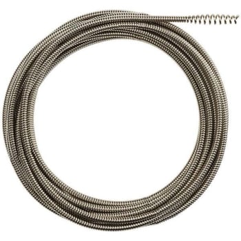 Image for Milwaukee 1/4" X 25' Inner Core Bulb Head Cable With Rustguard For Drain Snake from HD Supply