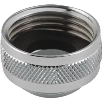 Image for Female 3/4 In Garden Hose X Male 55/64 In To 27 In Brass Adapter In Chrome from HD Supply