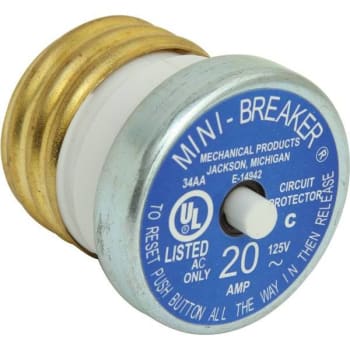 Image for Connecticut Electric 20-Amp Mini-Breaker from HD Supply