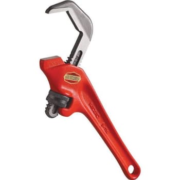 Image for Ridgid 9-1/2 In Offset Hex Jaw Pipe Wrench, Sturdy Plumbing Pipe Tool from HD Supply