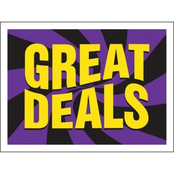 Image for Coroplast Great Deals Reflective Amenity Sign, 24 x 18 from HD Supply