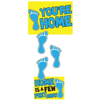 Image for Lead In Series Pavement Decals, Feet from HD Supply