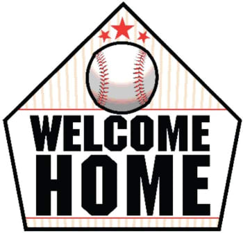 Image for Coroplast Semi-Custom Yard Sign, Home Plate, 32 X 32 from HD Supply
