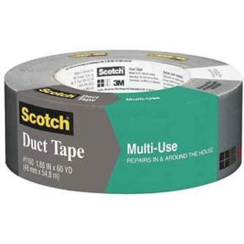 Image for 3m 1.88 In X 60 Yd X 7.0 Mil. Contractor Grade Multi-Use Duct Tape Silver from HD Supply
