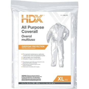 Image for Hdx Xl All Purpose Painters Coverall from HD Supply