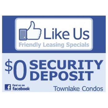 Image for Coroplast Semi-Custom Yard Sign, Networking Security Deposit, 24 x 18 from HD Supply