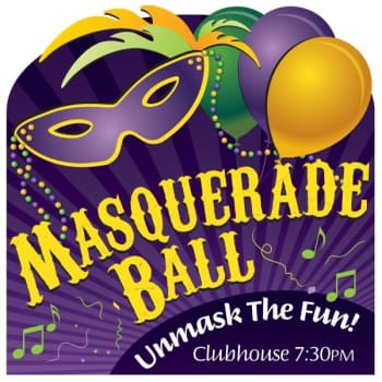 Image for Coroplast Semi-Custom Sign, Masquerade Resident Event, 24 x 18 from HD Supply