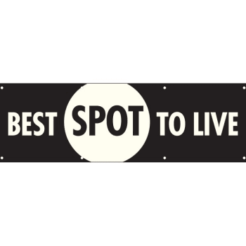 Image for Best Spot Horizontal Banner, 20' x 4' from HD Supply