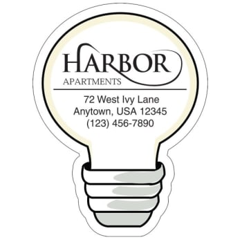 Image for Custom Magnet, 2-1/4 X 3" Light Bulb Package Of 100 from HD Supply