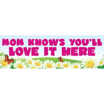 Image for Mom Knows Banner, 15' x 4' from HD Supply