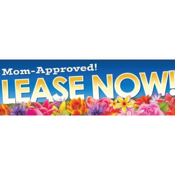 Image for Mom Approved Banner, 15' x 4' from HD Supply