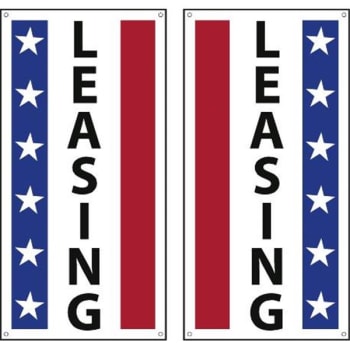 Image for Leasing Boulevard Banner, Patriotic from HD Supply