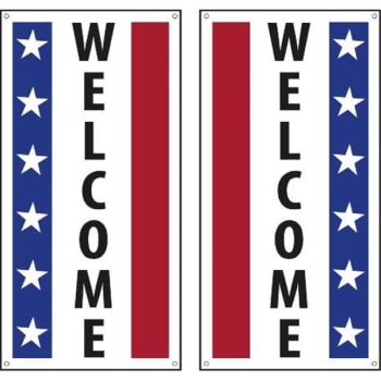 Image for Welcome Boulevard Banner, Patriotic from HD Supply