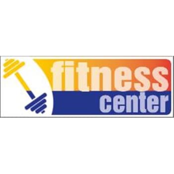 Image for Coordinated Fitness Center Interior Sign, Orange/Blue, 9 x 3 from HD Supply