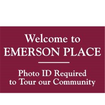 Image for Back Engraved Custom Interior Sign, Burgundy, 8 x 5 from HD Supply