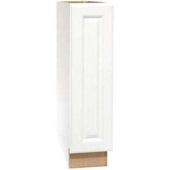 Image for Hampton Bay Satin White Raised Panel Base Kitchen Cabinet 9 In X 34.5 In X 24 In from HD Supply