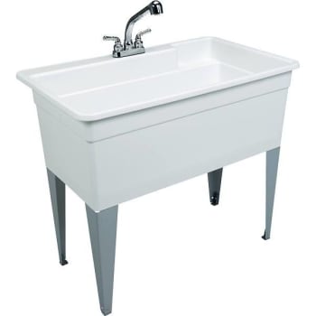 Image for Bigtub Utilatub Combo 40 In X 24 In 33 In Polypropylene Floor Mount Utility Tub from HD Supply