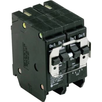 Image for Eaton Br 1-30a 2 Pole And 1-40 Amp 2 Pole Bqc Common Trip Quad Circuit Breaker from HD Supply