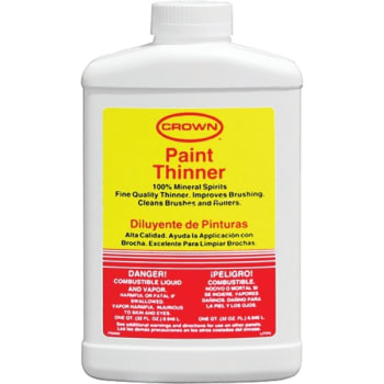 Image for Crown CR.PT.P.04 Qt Paint Thinner Plastic, Package Of 6 from HD Supply